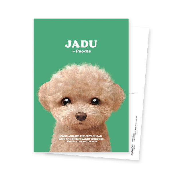 Jadu Retro Postcard