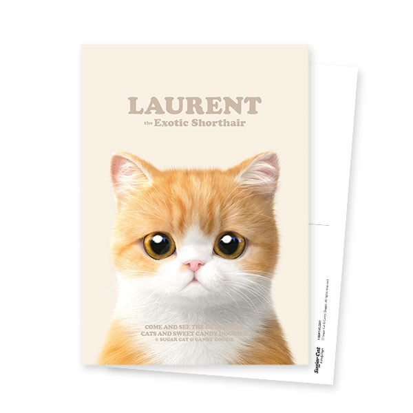 Laurent Retro Postcard