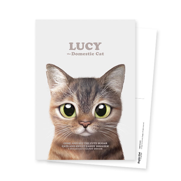 Lucy Retro Postcard