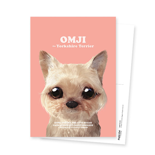 Omji Retro Postcard