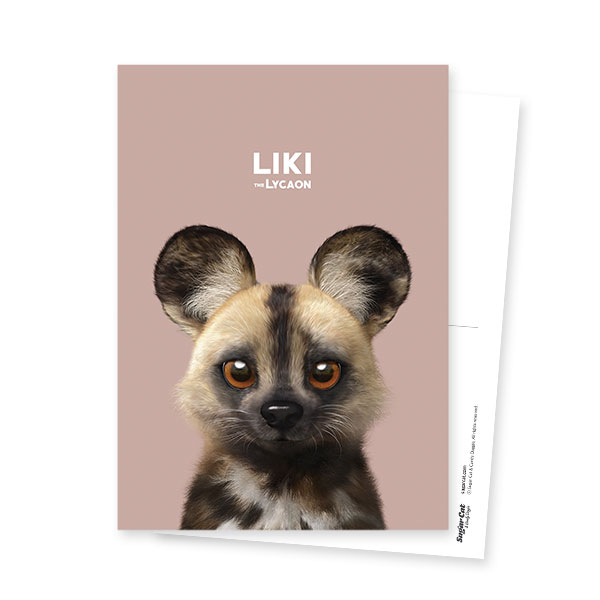 Liki the Lycaon Postcard