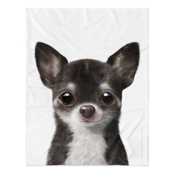 Leon the Chihuahua Soft Blanket