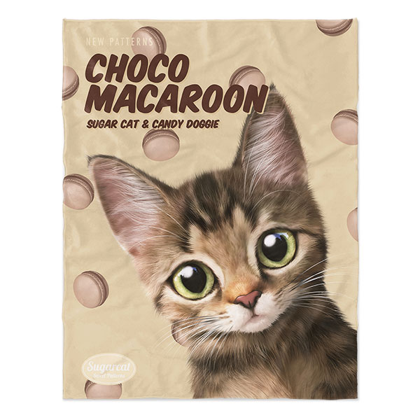 Goodzi’s Choco Macaroon New Patterns Soft Blanket