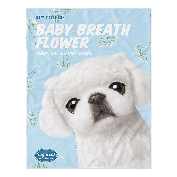 Happy’s Baby Breath Flower New Patterns Soft Blanket
