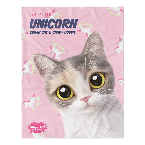 Merry’s Unicorn New Patterns Soft Blanket