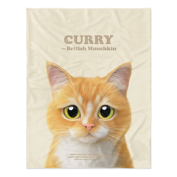 Curry Retro Soft Blanket