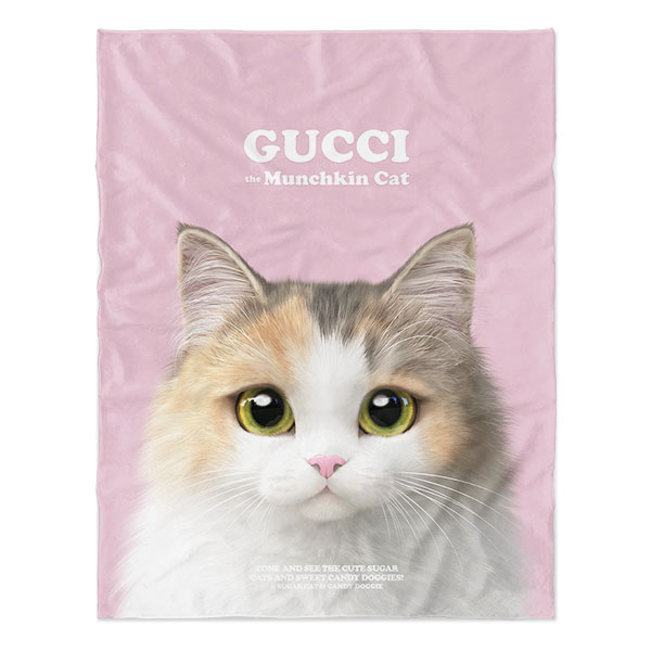 Gucci the Munchkin Retro Soft Blanket