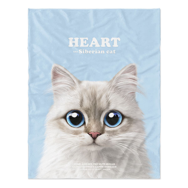 Heart Retro Soft Blanket