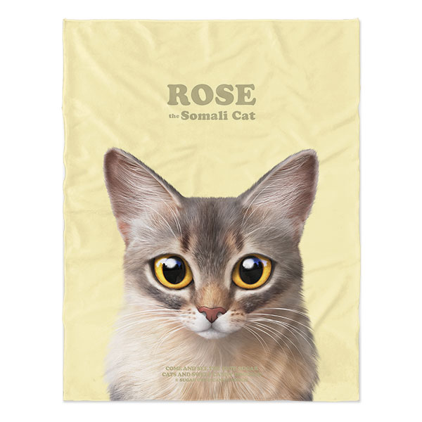 Rose Retro Soft Blanket