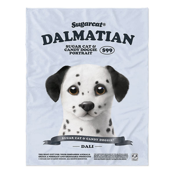 Dali the Dalmatian New Retro Soft Blanket