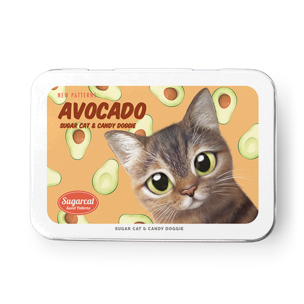 Lucy’s Avocado New Patterns Tin Case MINI