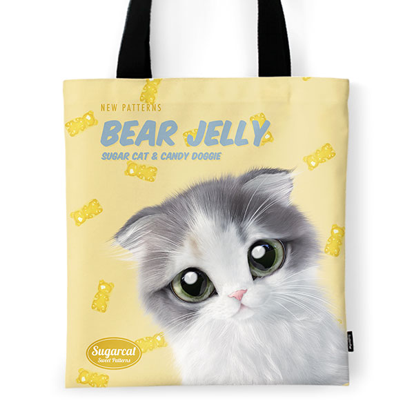 Joy the Kitten’s Gummy Baers Jelly New Patterns Tote Bag