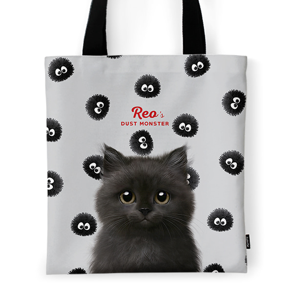 Reo the Kitten&#039;s Dust Monster Tote Bag