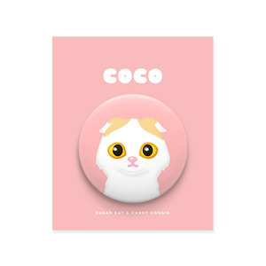 Coco Character Pin Button