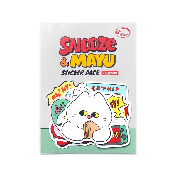 Snooze Kittens® Snooze&amp;Mayu Snooze Sticker Pack