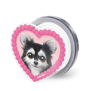 Cola the Chihuahua MyHeart Acrylic Magnet Tok (for MagSafe)
