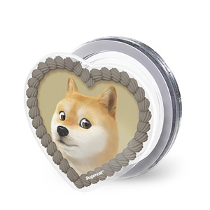 Doge the Shiba Inu (GOLD ver.) MyHeart Acrylic Magnet Tok (for MagSafe)