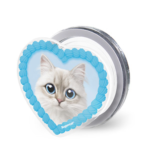 Heart MyHeart Acrylic Magnet Tok (for MagSafe)