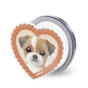 Peace the Shih Tzu MyHeart Acrylic Magnet Tok (for MagSafe)
