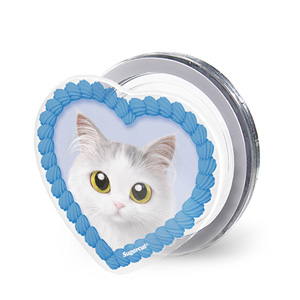 Rangi the Norwegian forest MyHeart Acrylic Magnet Tok (for MagSafe)