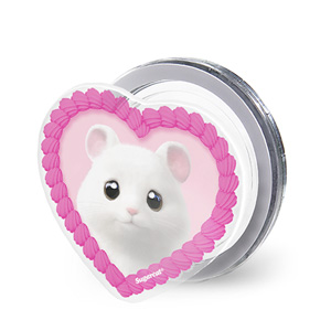 Seolgi the Hamster MyHeart Acrylic Magnet Tok (for MagSafe)