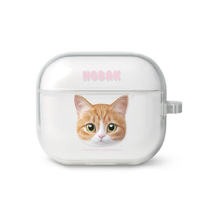 Hobak the Cheese Tabby Face AirPods 3 TPU Case