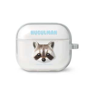 Nugulman the Raccoon Face AirPods 3 TPU Case