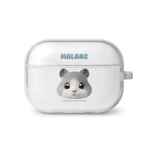 Malang the Hamster Face AirPod Pro TPU Case