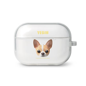 Yebin the Chihuahua Face AirPod Pro TPU Case