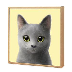 Woori the Russian Blue Artframe