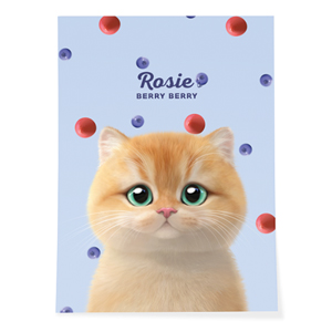 Rosie&#039;s Berry Berry Art Poster