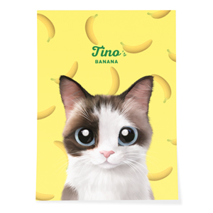 Tino’s Banana Art Poster