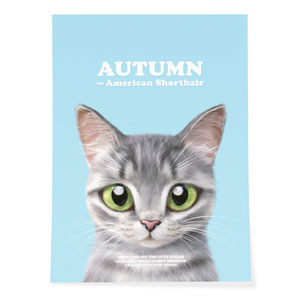 Autumn Retro Art Poster