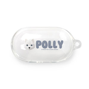 Polly the Arctic Fox Face Buds TPU Case