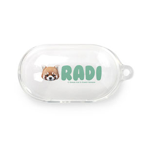 Radi the Lesser Panda Face Buds TPU Case