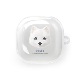 Polly the Arctic Fox Face Buds Pro/Live TPU Case