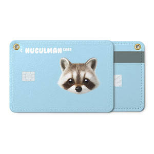 Nugulman the Raccoon Face Card Holder