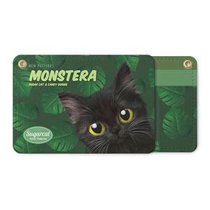 Ruru the Kitten’s Monstera New Patterns Card Holder