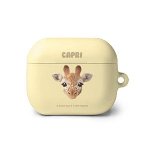 Capri the Giraffe Face AirPods 3 Hard Case