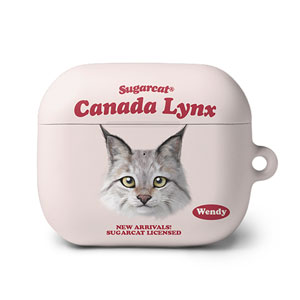 Wendy the Canada Lynx TypeFace AirPods 3 Hard Case