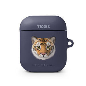 Tigris the Siberian Tiger Face AirPod Hard Case