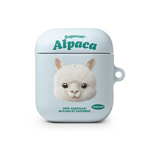 Angsom the Alpaca TypeFace AirPod Hard Case