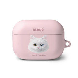 Cloud the Persian Cat Face AirPod PRO Hard Case