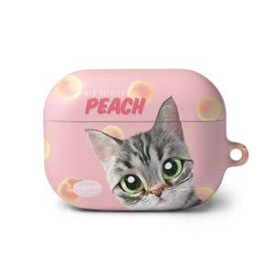 Momo the American shorthair cat’s Peach New Patterns AirPod PRO Hard Case