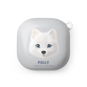 Polly the Arctic Fox Face Buds Pro/Live Hard Case