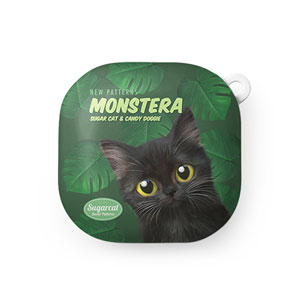 Ruru the Kitten’s Monstera New Patterns Buds Pro/Live Hard Case