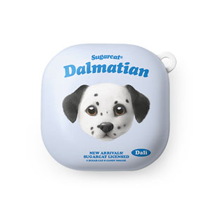 Dali the Dalmatian TypeFace Buds Pro/Live Hard Case