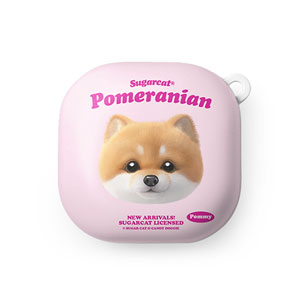 Pommy the Pomeranian TypeFace Buds Pro/Live Hard Case