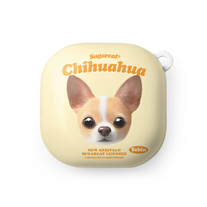 Yebin the Chihuahua TypeFace Buds Pro/Live Hard Case