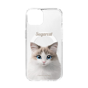 Autumn the Ragdoll Simple Clear Gelhard Case (for MagSafe)
